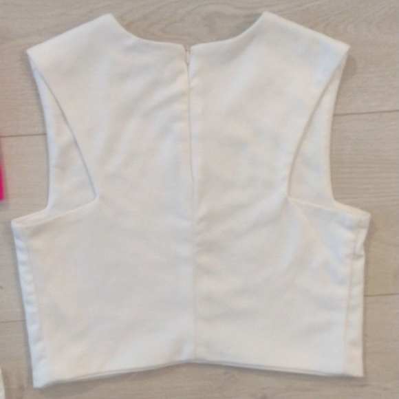 🆕NEON Ribbed Stretch, GARAGE Lace & Zipper Back SWS Crop Tanks & Top!! - Picture 6 of 8